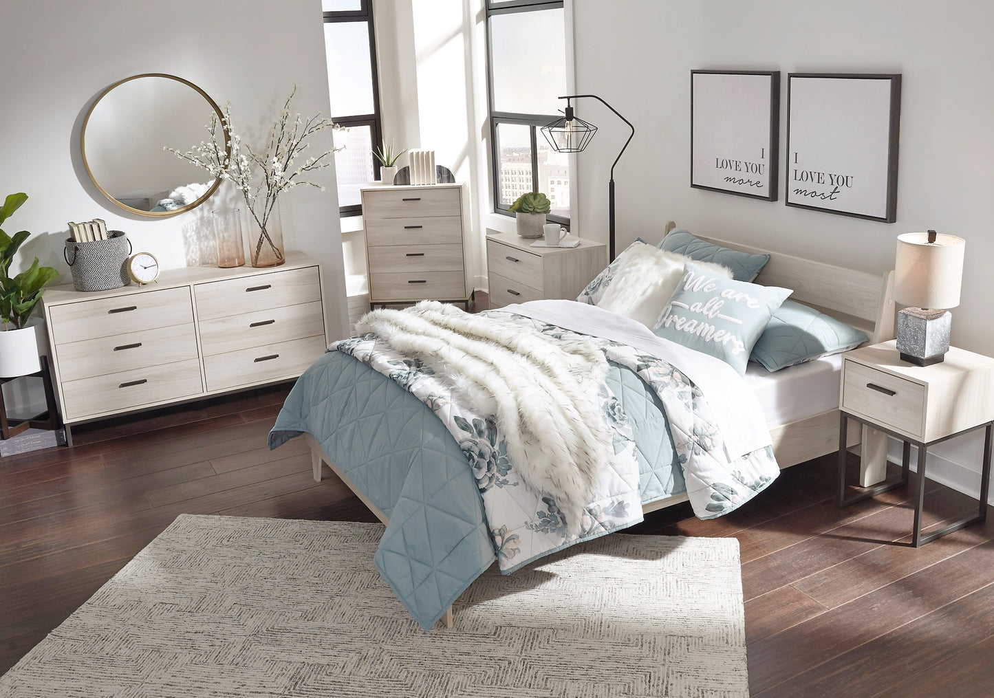 Socalle  Panel Platform Bed