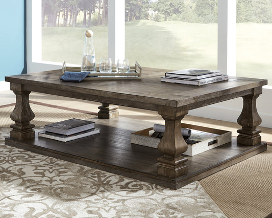 Johnelle Rectangular Cocktail Table