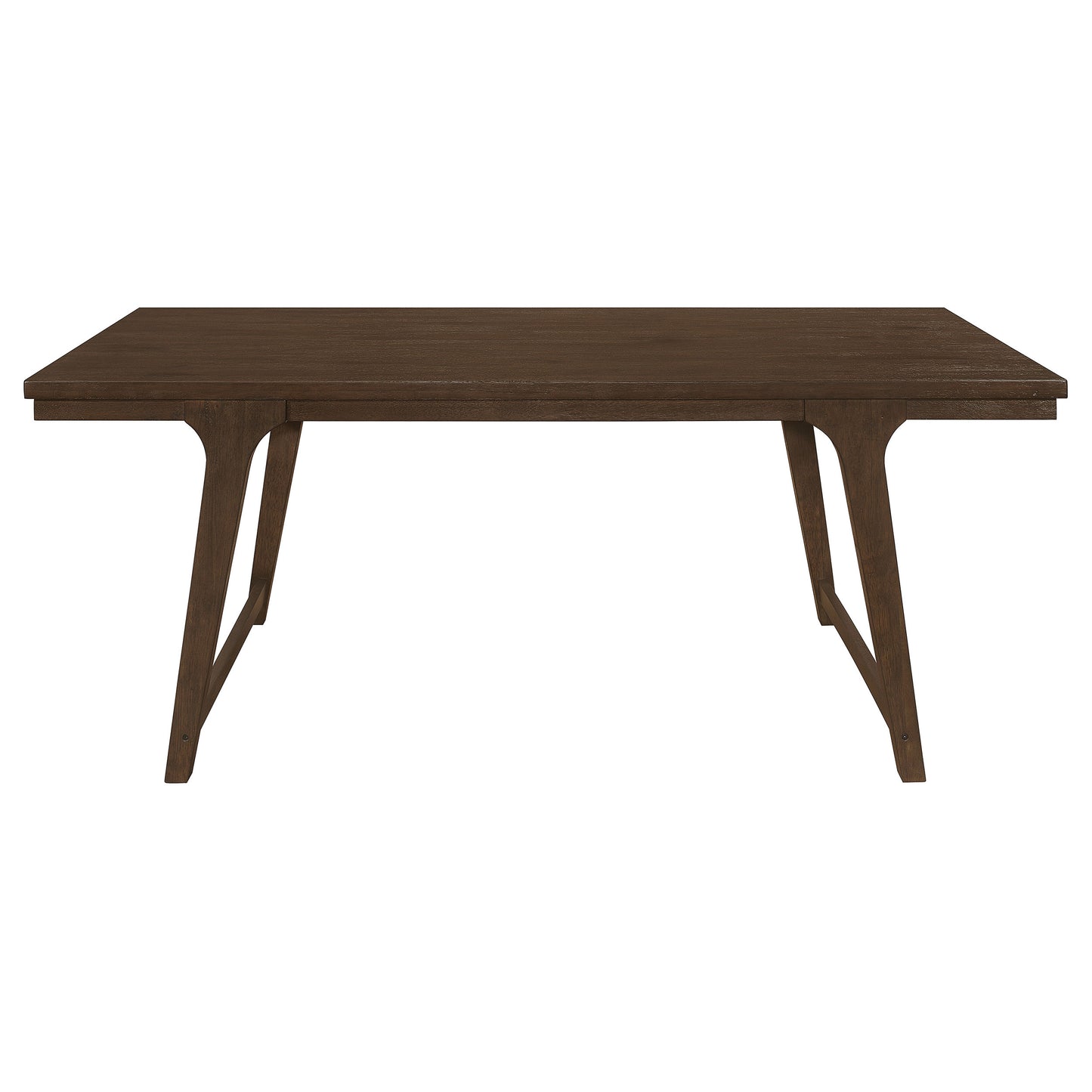 Reynolds 6-piece Rectangular Dining Table Set Brown Oak