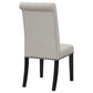 Alana Velvet Upholstered Dining Side Chair Sand (Set of 2)