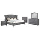 Deanna 5-piece Eastern King Bedroom Set Grey