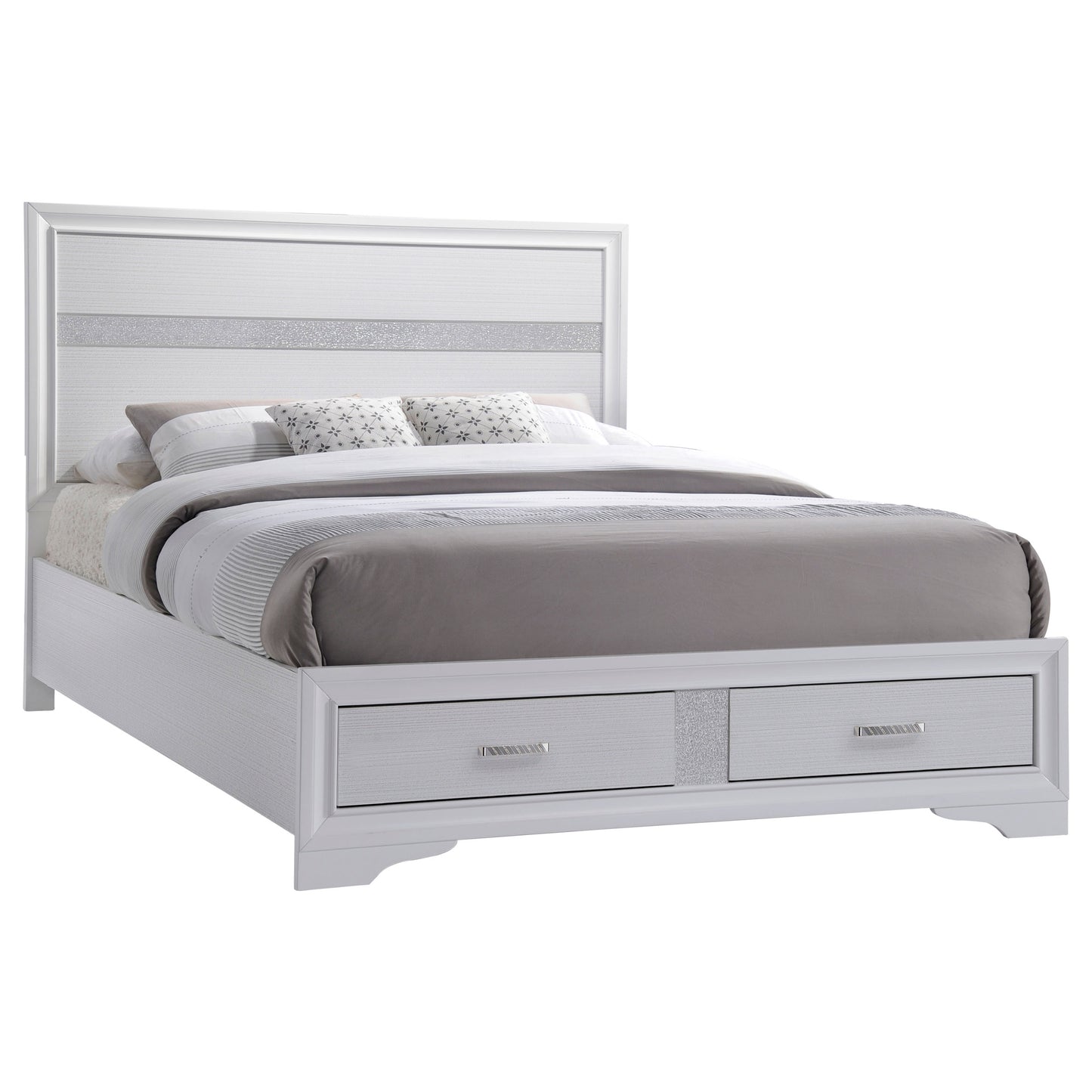 Miranda 4-piece Queen Bedroom Set White