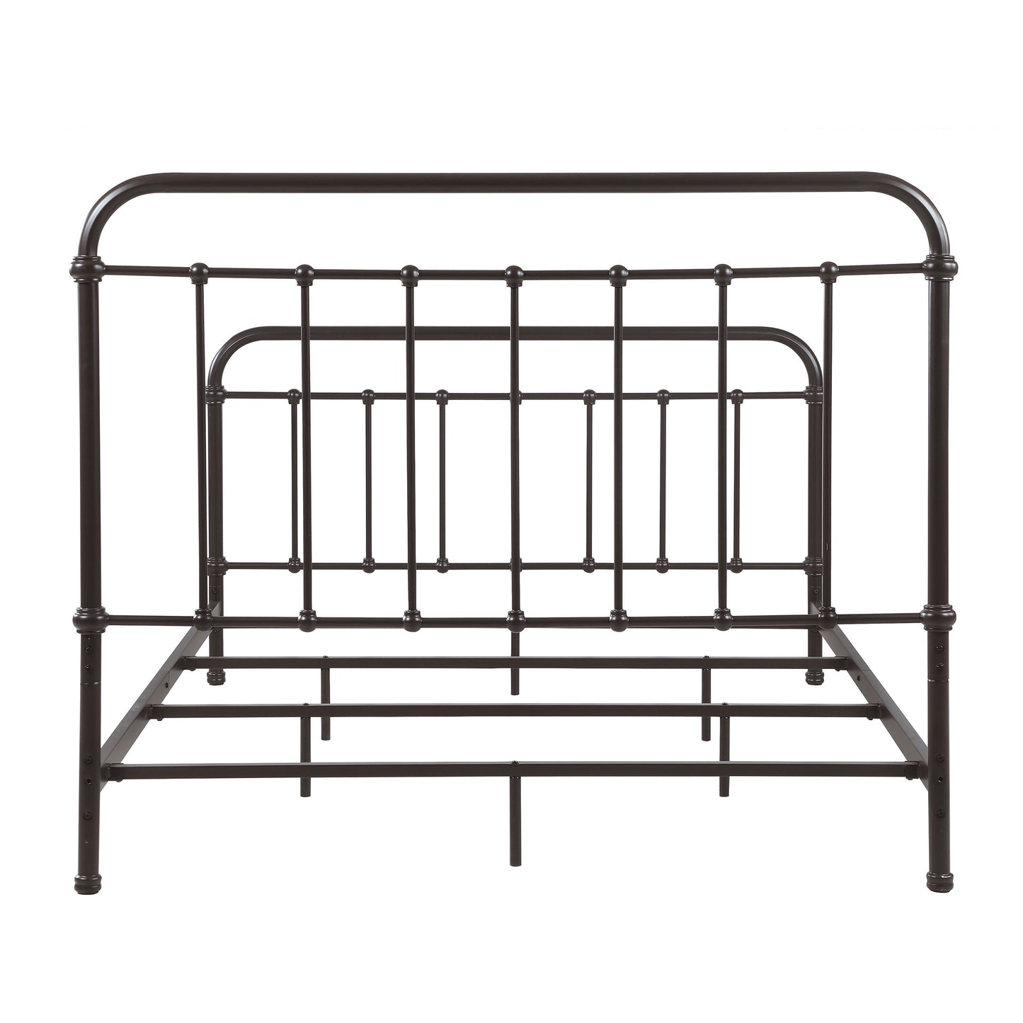 Livingston Metal Eastern King Open Frame Bed Dark Bronze