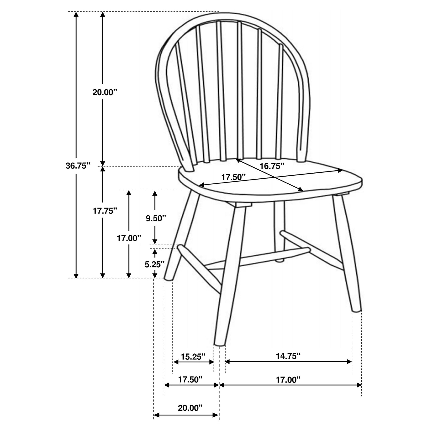 Allison 5-piece Round Drop Leaf Dining Table Set White