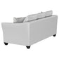 Salizar Upholstered Flared Arm Sofa Sand