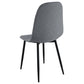 Dennison Upholstered Dining Side Chair Grey (Set of 4)