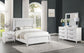 Marielle 4-piece Queen Bedroom Set Distressed White