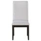 Hathaway Upholstered Dining Side Chair Cream (Set of 2)