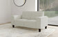 Deerhurst Upholstered Track Arm Tufted Loveseat Greige