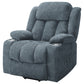 Houston Upholstered Power Lift Recliner Slate Blue