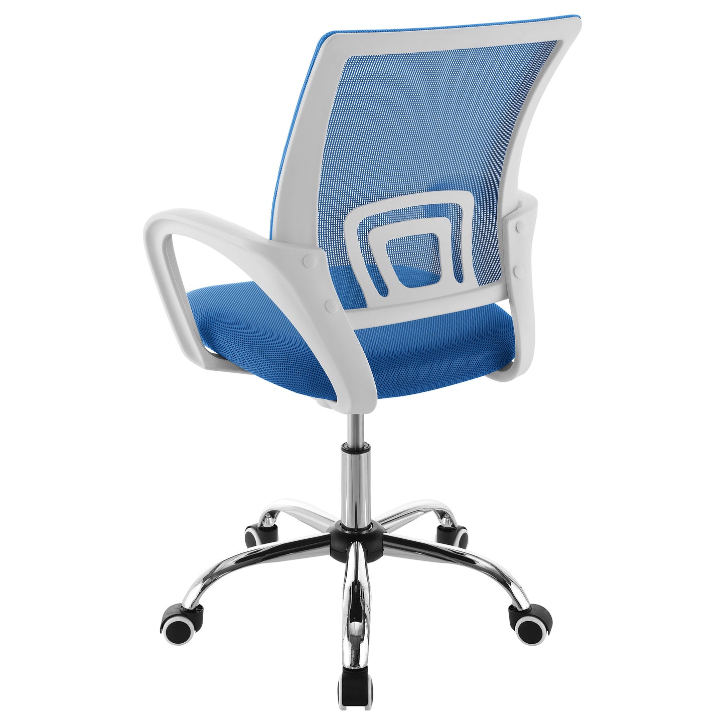 Felton Upholstered Adjustable Home Office Desk Chair Blue