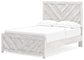 Cayboni Full Panel Bed with Nightstand