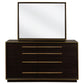 Durango 8-drawer Dresser with Mirror Smoked Peppercorn