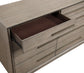 Durango 8-drawer Dresser and Mirror Taupe Oak