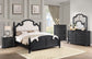 Celina 9-drawer Dresser with Mirror Black