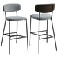 Elison Pub Height Bar Stool Grey (Set of 2)