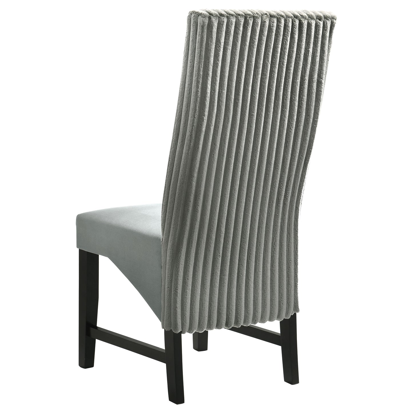 Barrand Upholstered Dining Side Chair Grey (Set of 2)