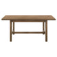 Crestmore 7-piece 71-inch Rectangular Dining Table Set Walnut