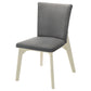 Biloxi Upholstered Dining Side Chair Grey (Set of 2)