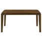 Almonte 59-inch Rectangular Wood Dining Table Dark Brown