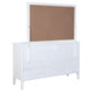 Bexhill 10-drawer Dresser and Mirror White