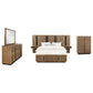 Terrace 6-piece California King Panel Bedroom Set Ash Brown