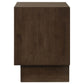 Glenwood 2-drawer Nightstand Bedside Table Warm Brown