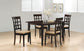 Gabriel 5-piece Rectangular 59-inch Dining Set Cappuccino