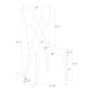 Kerwin 5-piece Rectangular Dining Table Set White and Chrome