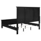 Sandy Beach 5-piece Eastern King Bedroom Set Black