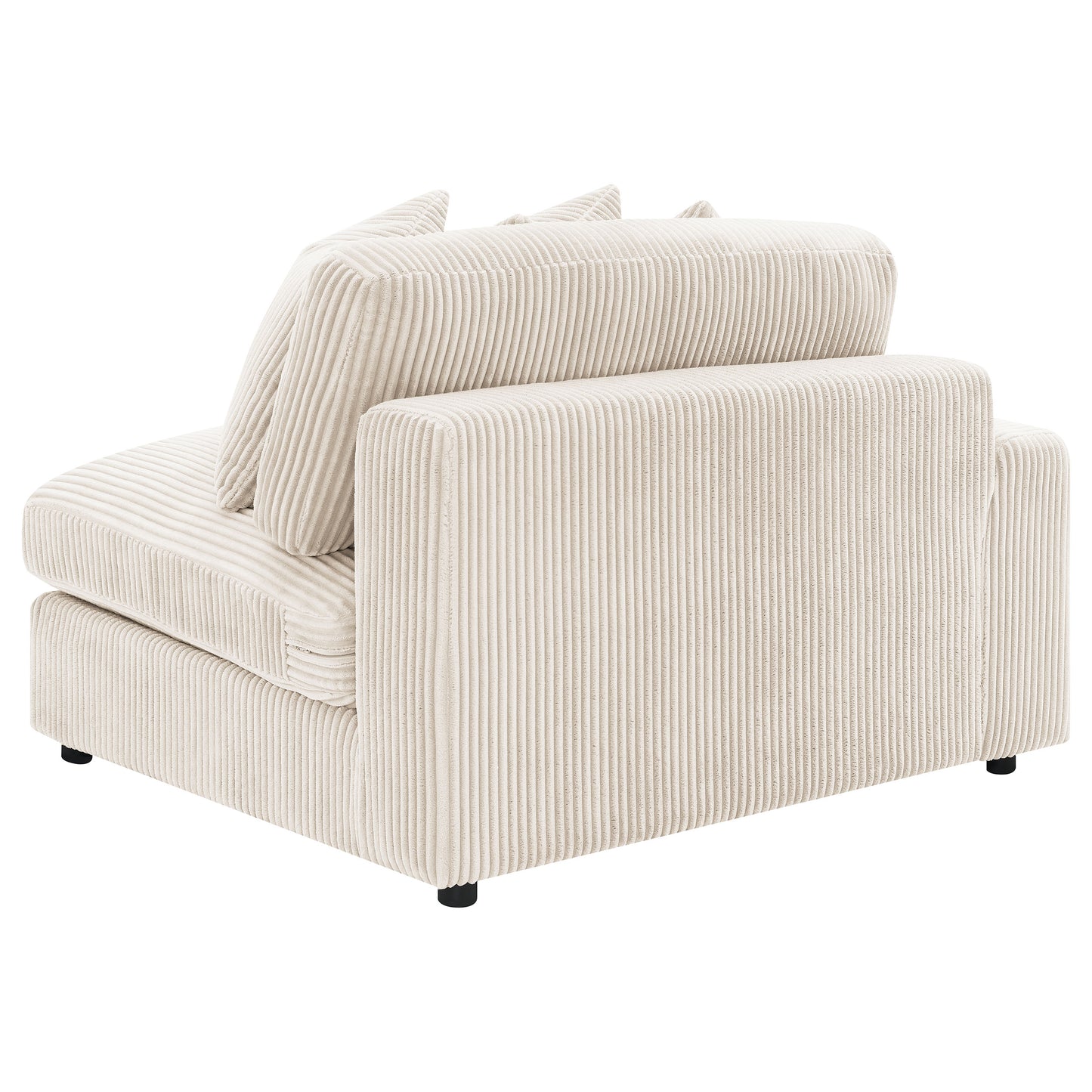 Blaine Upholstered Reversible Chaise Sectional Sofa Sand