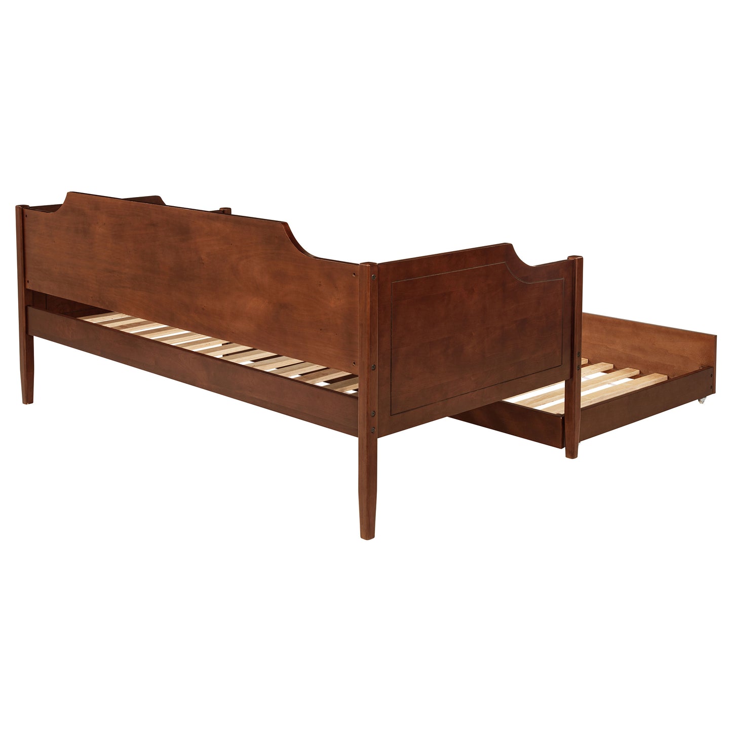 Redding Wood Twin Daybed With Trundle Cherry