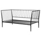 Richland Metal Twin Daybed Bed Frame Matte Black