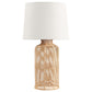 Nairobi Empire Shade Handwoven Rattan Table Lamp Natural