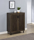 Brixton 2-door Entryway Shoe Storage Cabinets Smoked Oak