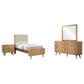 Robyn 4-piece Twin Bedroom Set Light Ash