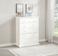 Sumerlin 6-drawer Bedroom Chest of Drawers White