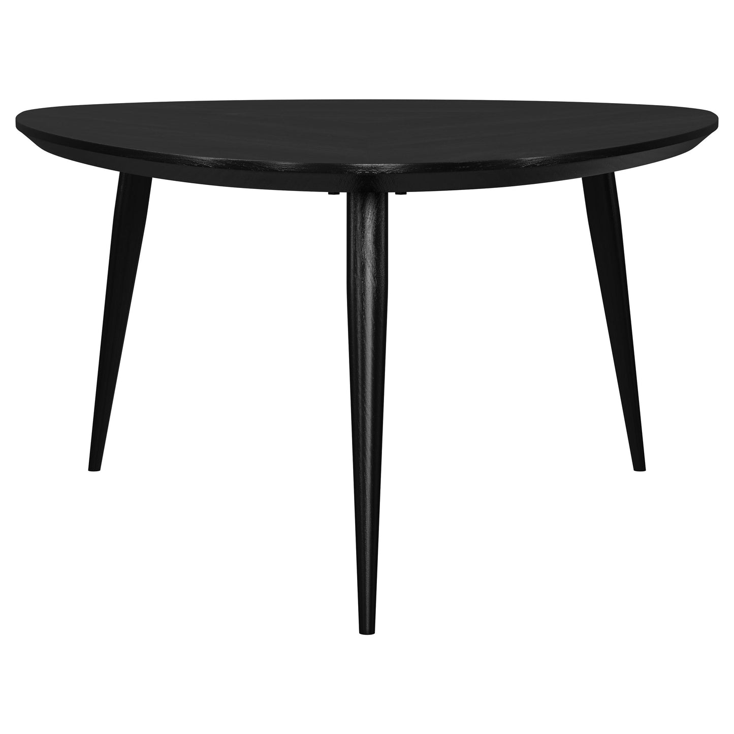 Odessa 2-piece Triangular Coffee and End Table Set Black