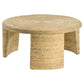 Artina 3-piece Rattan Coffee and End Table Set Natural