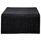 Cahya 3-piece Rattan Coffee and End Table Set Black