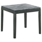 Mozzi 2-piece Coffee and End Table Set Grey Faux Marble