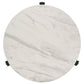 Tandi 2-piece Faux Marble Coffee and End Table Set White