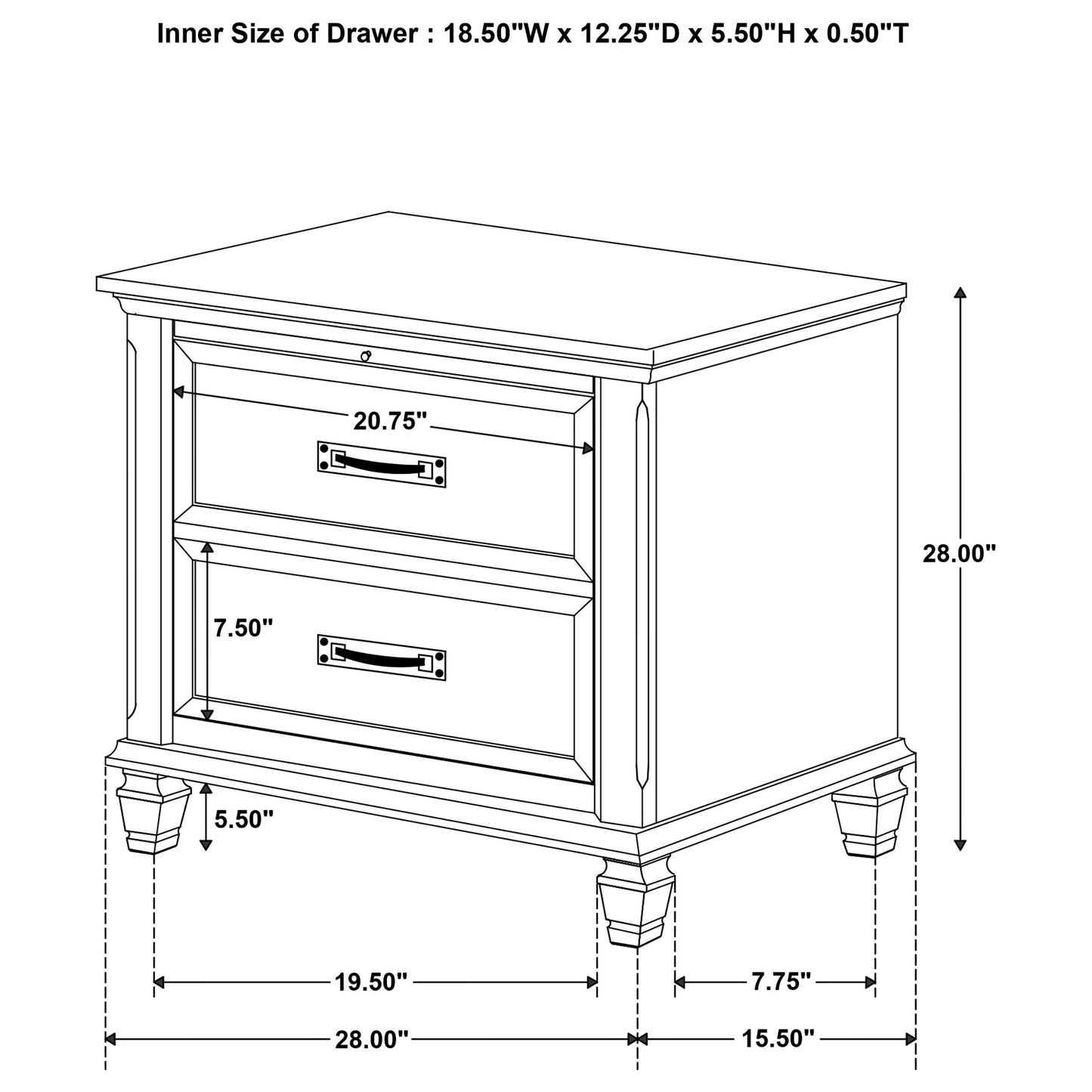 Devon 5-piece Queen Bedroom Set Beige and Burnished Oak