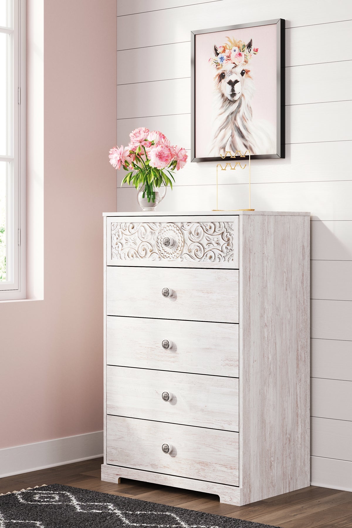 Paxberry Five Drawer Chest