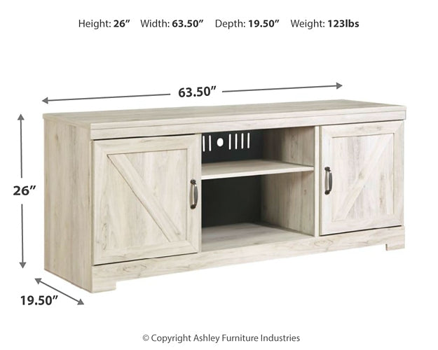 Bellaby LG TV Stand w/Fireplace Option