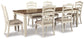 Realyn Dining Table and 6 Chairs