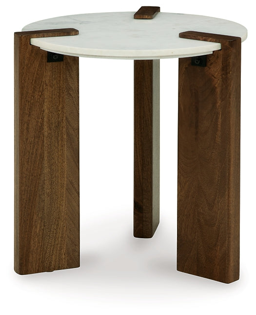 Isanti Round End Table