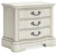 Arlendyne Queen Upholstered Bed with Mirrored Dresser, Chest and 2 Nightstands