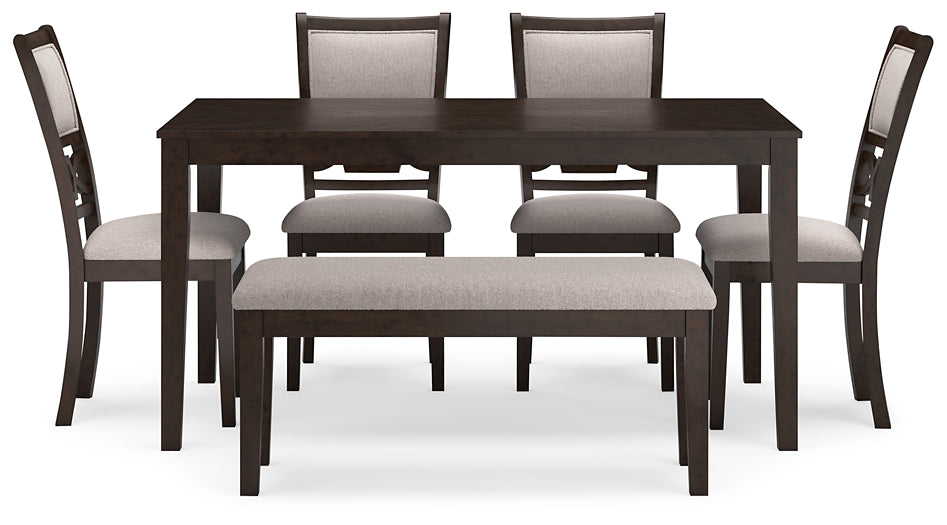 Langwest Dining Room Table Set 6 CN Value Home Furniture