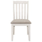 Nogales Wood Dining Side Chair Off White (Set of 2)